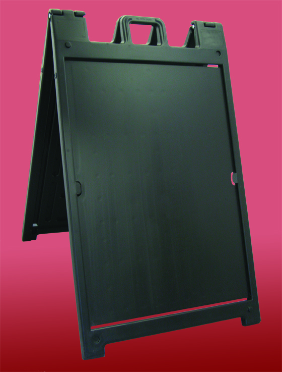Leather Large Frame Sign Deluxe Extra Large Sign